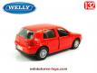 La Golf 4 de Volkswagen rouge en voiture miniature par Welly au 1/32e