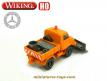 Le camion Mercedes chasse neige en miniature de Wiking au 1/87e H0 HO