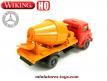 Le camion Mercedes toupie à béton en miniature de Wiking au 1/87e H0 HO