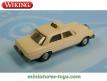 La Mercedes 200 Taxi blanc miniature de Wiking au 1/87e H0 HO