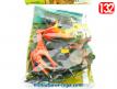 Un ensemble Wild Animals d'animaux du Zoo en plastique au 1/32e