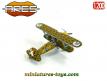 Le biplan italien Fiat CR 42 Falco Gorrini miniature par Wings of Glory au 1/200e