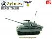 Le char allemand Kingtiger en miniature par Zylmex au 1/87e