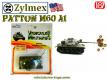 Le char américain M60 A1 Patton en miniature par Zylmex au 1/87e